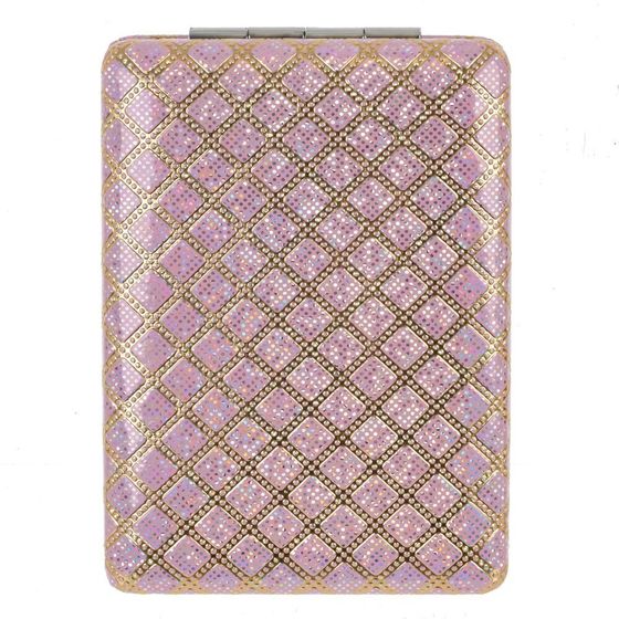 Зеркало карманное, Д6 Ш8,5 В1,5 см, 6в.