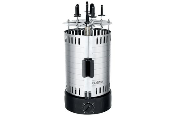 Шашлычница Energy Нева-3 1000Вт серебристый