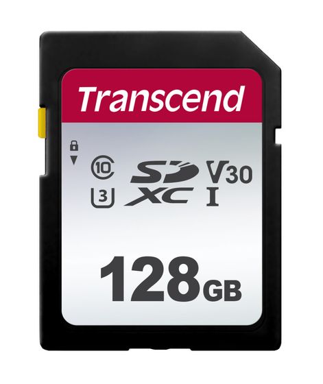 Карта памяти microSDXC 128Gb Transcend TS128GSDC300S