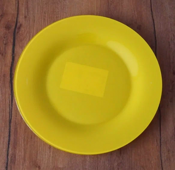 Тарелка обеденная АМБИАНТЭ ЙЕЛЛОУ 25см