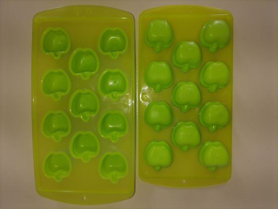 !09 Формочки для льда "Apple" 11 ячеек пластик