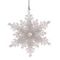Украшение новогоднее &quot;Снежинка&quot;, L10 W3 H11,5 см