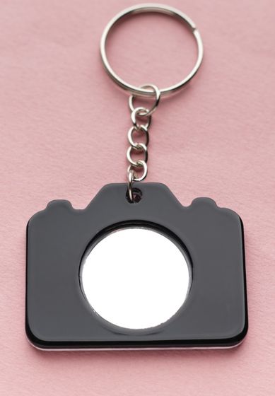 !09 Набор из 3-х брелков: Брелок с фонариком &quot;Улетного нового года&quot; 5 см. (1 штука) + Брелок с зеркальцем «#звезда», 5 х 4 см.(2 штуки)