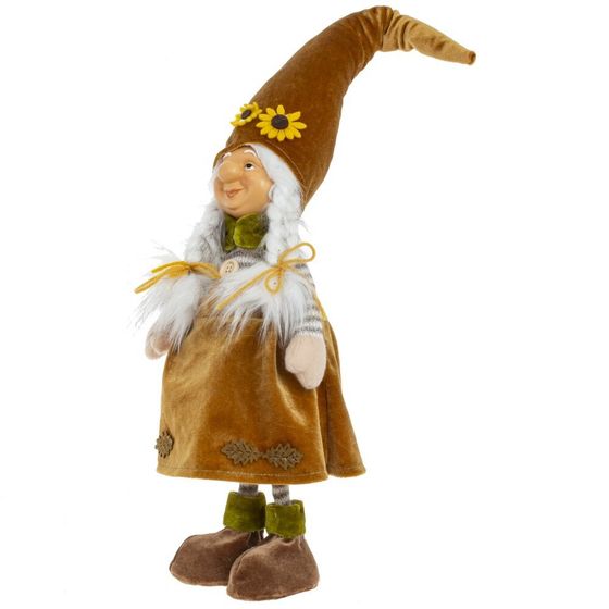 Игрушка набивная "Гном", L15 W15 H60 см, 1 штука, дизайн микс