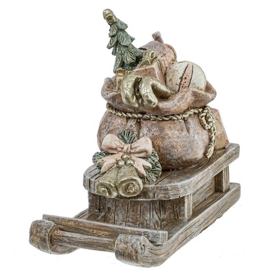 Фигурка декоративная &quot;Мешок с подарками&quot;, L12 W5,5 H9,5 см