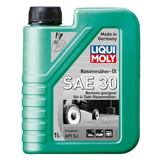 Масло моторное LiquiMoly Rasenmaher-Oil 30 SJ, минеральное, 1 л