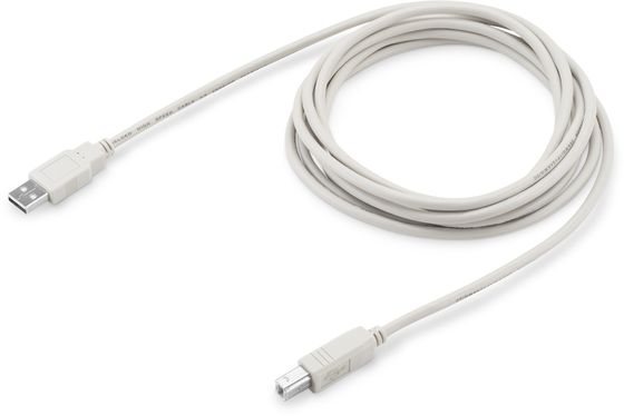Кабель Buro USB 2.0 A(m) - B(m) 3м серый (USB2.0-AM/BM-3)
