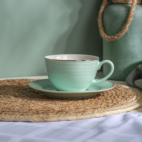 Чайная пара FIESTA мятный 220мл