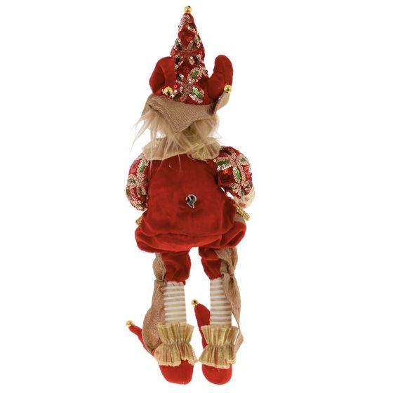 Игрушка набивная &quot;Клоун&quot; (муз, движ), L16 W14 H50/27 см