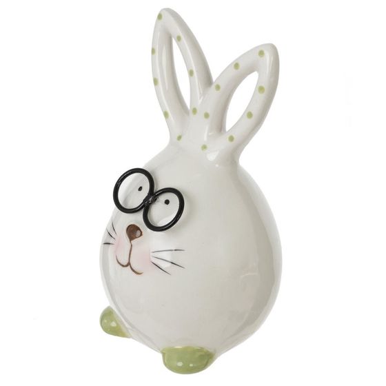 Фигурка декоративная "Заяц", L6,5 W6,5 H11 см
