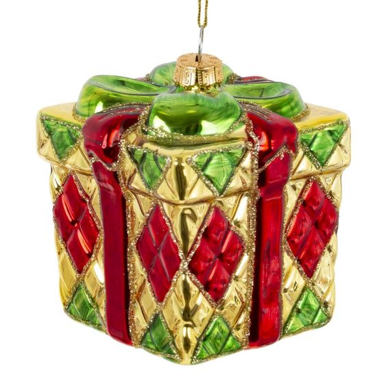 Украшение новогоднее &quot;Подарок&quot;, L8 W8 H8 см