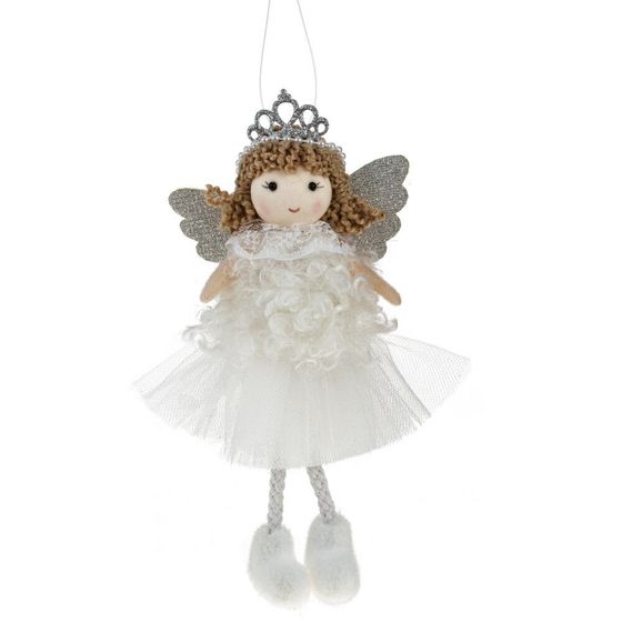 Изделие декоративное подвесное &quot;Ангел&quot;, L9 W3 H18 см, 3в.