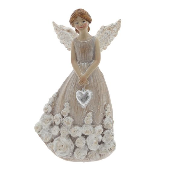 Фигурка декоративная &quot;Ангел&quot;, L5 W3,5 H9 см, 2в.