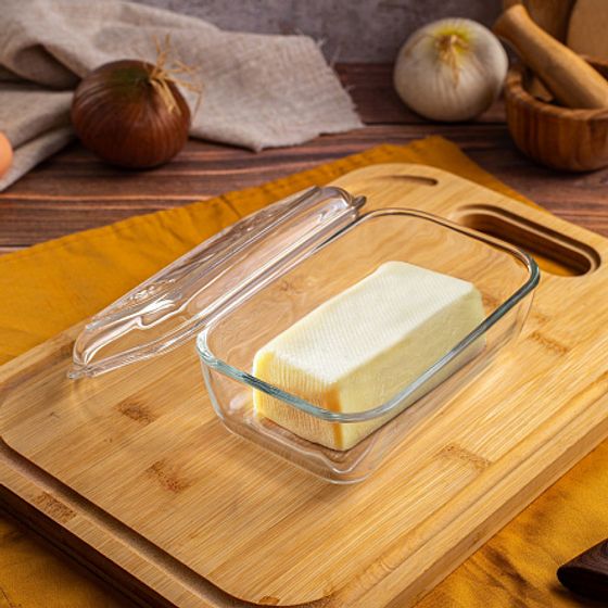 Масленка КОРОВКА с крышкой 17см