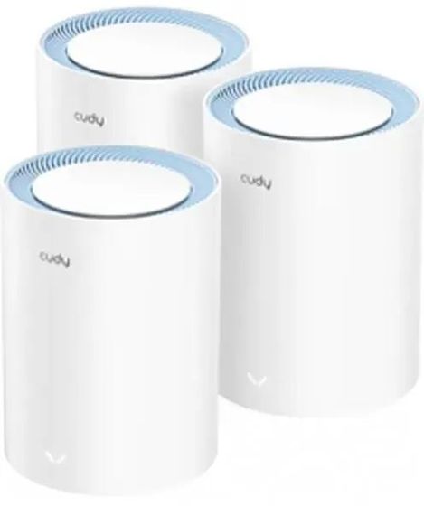 Mesh-система Cudy M1200 AC1200 10/100BASE-TX белый (упак.:3шт)