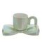 Кружка с блюдцем, 210 мл, L18 W12 H8 см