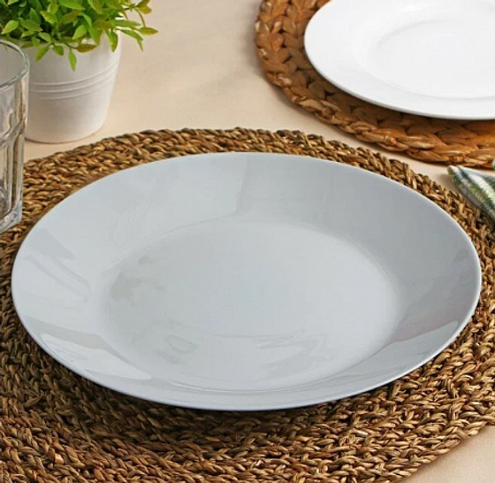 Тарелка обеденная ЛИЛИ ГРАНИТ 25см