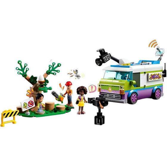 Конструкторы LEGO Newsroom Van 41749
