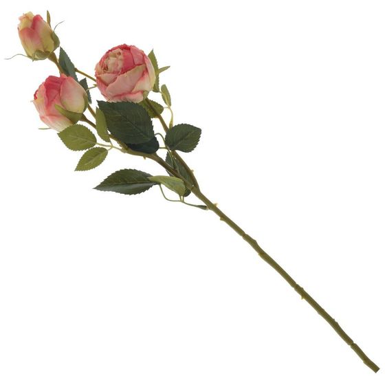 Цветок искусственный &quot;Роза&quot;, L13 W11 H55 см