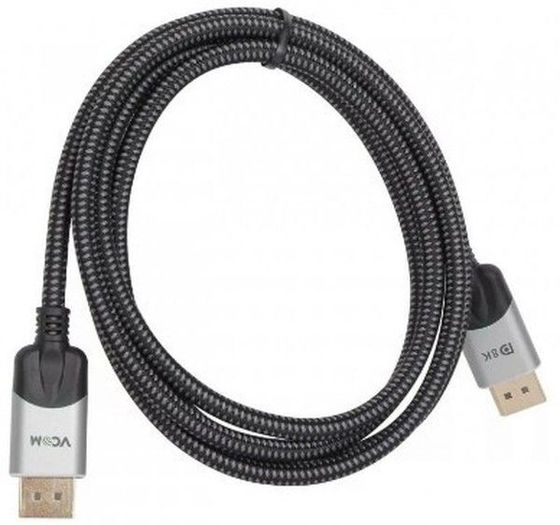 Кабель Vcom DisplayPort - DisplayPort 2м черный (CG635-2M)