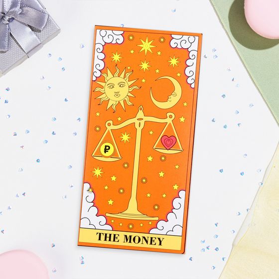 Конверт для денег THE MONEY, 16×8 см