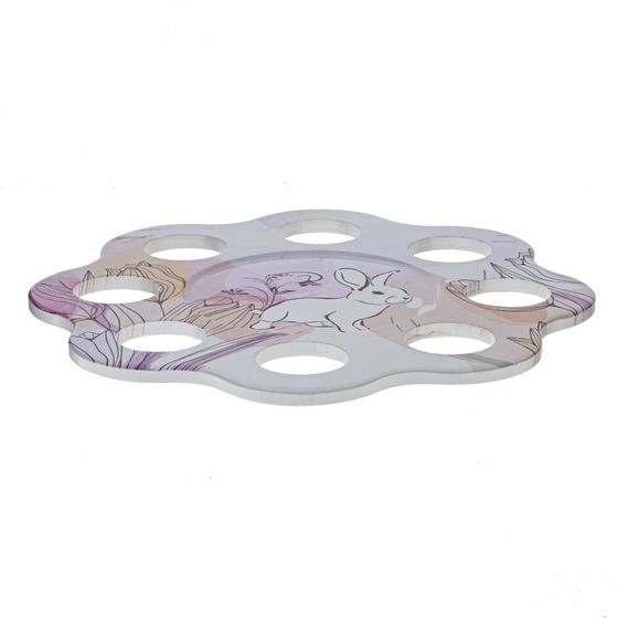 Подставка для 8-ми яиц, L22 W22 H1 см