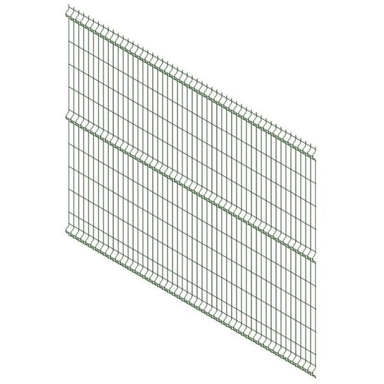 Панельное ограждение, 2.53 × 1.53 м, ячейка 55 × 200 мм, d - 3,8 мм, «ПРЕГРАДА»