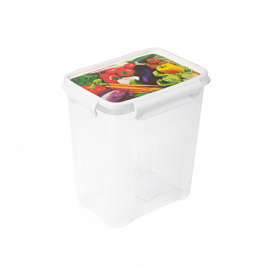 Контейнер ЛОК ДЕКОР СВЧ 1.8л прямоугольный