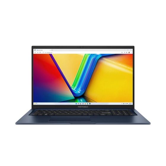 Ноутбук Asus VivoBook X1704ZA, 17.3&quot;, PG 8505, 8Гб, SSD 512 Гб, UHD, noOS, синий