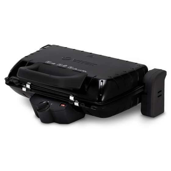 Электрогриль Vitek VT-2632 BK 2000Вт черный