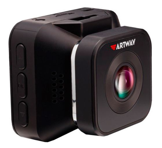Видеорегистратор Artway AV-712 черный 2160x3840 2160p 170гр. GPS