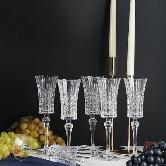 Набор фужеров (бокалов) для шампанского ЛЕДИ ДАЙМОНД 150мл 6шт