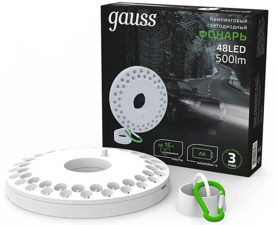 Фонарь Gauss GFL004 48Вт АА