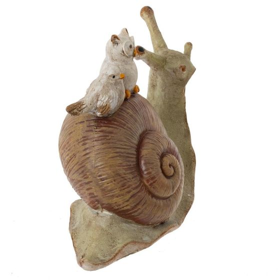 Фигурка декоративная "Улитка", L14,5 W7 H10,5 см