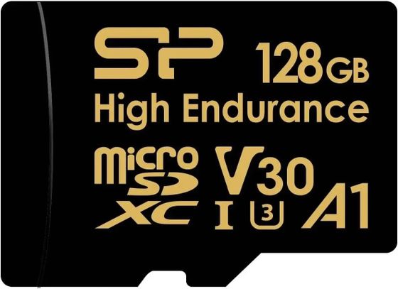 Карта памяти microSDXC 128GB Silicon Power SP128GBSTXDV3V1HSP +адаптер