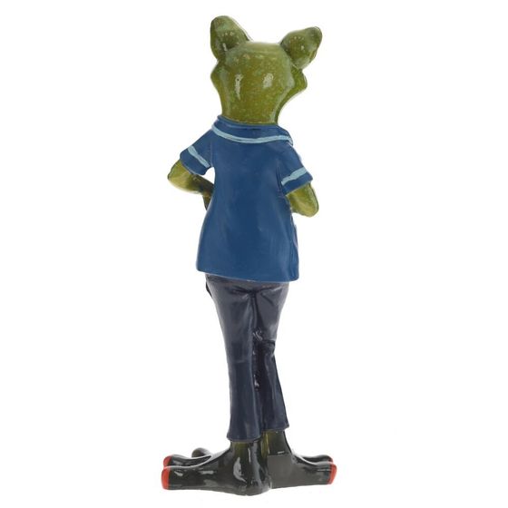 Фигурка декоративная "Лягушка", Д5 Ш6 В16,5 см