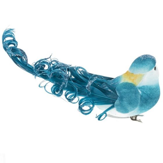 Изделие декоративное &quot;Птичка&quot;, L12 W4 H5,5 см, 2в.