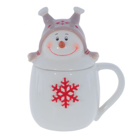 Кружка &quot;Снеговик&quot;, 500 мл, L13 W10 H17 см
