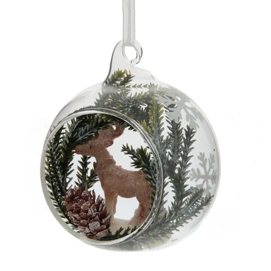 Украшение новогоднее &quot;Шар&quot;, L8 W7 H9 см