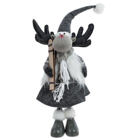 Игрушка набивная &quot;Олень&quot;, L21 W15 H55/36 см, 2в.