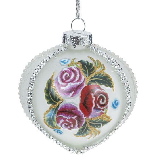 Набор из 12шт Украшение новогоднее "Шар", D 8 см, L34 W25 H9 см