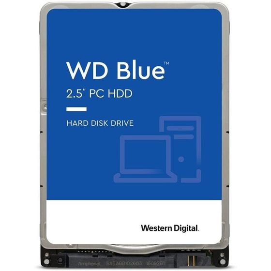 Жёсткий диск WD WD20SPZX Notebook Blue, 2 Тб, SATA-III, 2.5&quot;