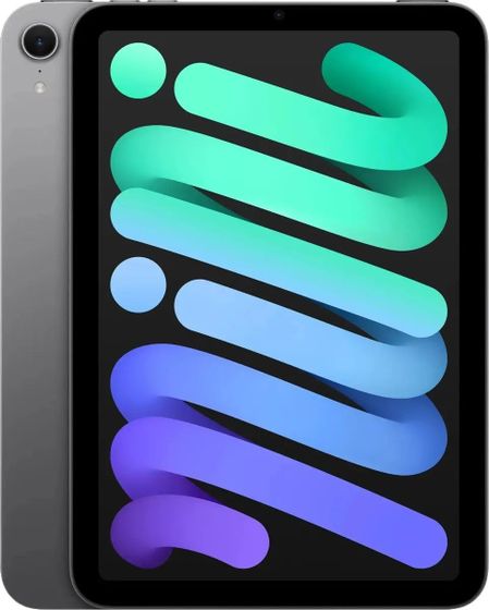 Планшет 8.3&quot; Apple iPad mini 2024 A2993 A17 Pro 6С серый космос IPS 2266x1488 8Gb/256Gb iOS WiFi (MXNA3J/A)