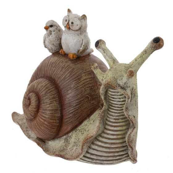 Фигурка декоративная &quot;Улитка&quot;, L14,5 W7 H10,5 см