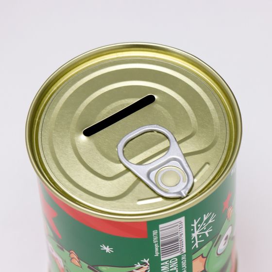 !09 Копилка-банка металл &quot;На очень большие планы в этом году!&quot;