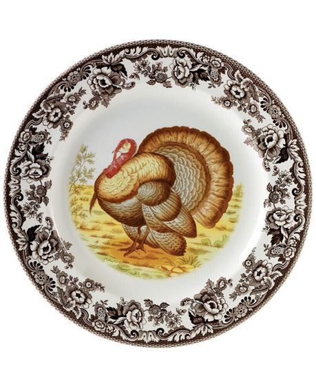 Woodland Turkey Dinner Plate