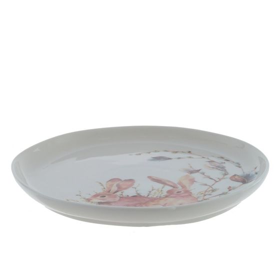 Тарелка, L20,5 W20,5 H2,5 см