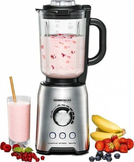 Blender kielichowy Rommelsbacher Rommelsbacher MX 1250, blender (stainless steel / black)