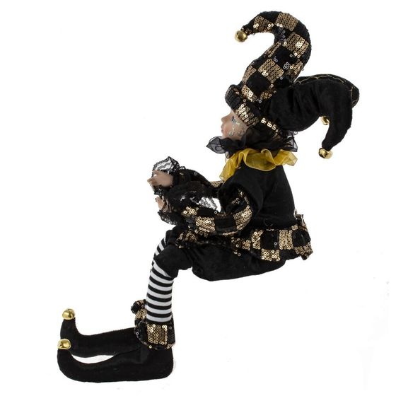 Игрушка набивная &quot;Клоун&quot; (муз, движ), L15 W13 H45 см (полка 30 см.)