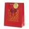 Пакет подарочный (бумага 210г/м2, блок 12шт), L26 W12 H32 см, 4в.